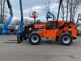 2017 SKYTRAK 10054 10000 LB DIESEL TELESCOPIC FORKLIFT TELEHANDLER PNEUMATIC 4WD OUTRIGGERS ENCLOSED CAB WITH HEAT AND AC 3140 HOURS STOCK # BF91098179-NLPA - United Lift Equipment LLC