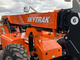 2017 SKYTRAK 6042 6000 LB DIESEL TELESCOPIC FORKLIFT TELEHANDLER PNEUMATIC 4WD ENCLOSED HEATED CAB 3185 HOURS STOCK # BF9849759-NLEQ - United Lift Equipment LLC