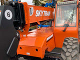 2017 SKYTRAK 6042 6000 LB DIESEL TELESCOPIC FORKLIFT TELEHANDLER PNEUMATIC 4WD ENCLOSED HEATED CAB 3185 HOURS STOCK # BF9849759-NLEQ - United Lift Equipment LLC