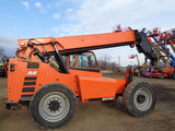 2019 SKYTRAK 6042 6000 LB DIESEL TELESCOPIC FORKLIFT TELEHANDLER PNEUMATIC 4WD ENCLOSED CAB 427 HOURS STOCK # BF9755139-VAOH - United Lift Equipment LLC