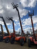 2023 SKYTRAK 8042 8000 LB DIESEL TELESCOPIC FORKLIFT TELEHANDLER PNEUMATIC 4WD ENCLOSED CAB BRAND NEW STOCK # BF91299179-ALFL - United Lift Equipment LLC