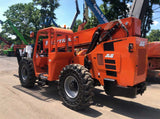 2017 SKYTRAK 10054 10000 LB DIESEL TELESCOPIC FORKLIFT TELEHANDLER PNEUMATIC 4WD OUTRIGGERS 2085 HOURS STOCK # BF91098739-NLEQ - United Lift Equipment LLC