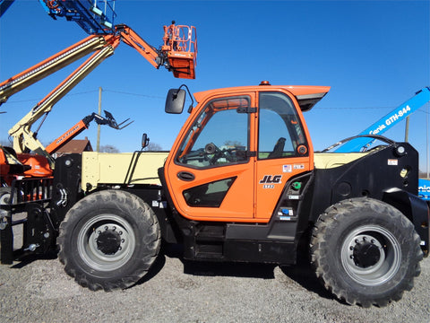 BRAND NEW 2024 JLG 1732 17000 LB DIESEL TELESCOPIC FORKLIFT 4WD ENCLOSED CAB WITH AC STOCK # BF92145829-NLE