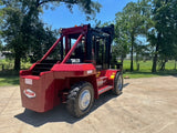 2007 TAYLOR T330S 33000 LB CAPACITY DIESEL FORKLIFT PNEUMATIC 145/135" 2 STAGE MAST 4 WAY VALVE 7614 HOURS STOCK # BF9871149-TXB