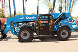 2015 GENIE GTH1056 10000 LB DIESEL TELESCOPIC FORKLIFT TELEHANDLER PNEUMATIC 4WD OUTRIGGERS HEATED CAB 2700 HOURS STOCK # BF9895149-NLE - United Lift Equipment LLC