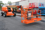 2019 JLG 660SJ TELESCOPIC BOOM LIFT AERIAL LIFT WITH JIB ARM 66' REACH DIESEL 4WD 3107 HOURS STOCK # BF9590319-NLE