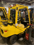 BRAND NEW 2023 HYSTER H50UT 5000 LB LP GAS FORKLIFT PNEUMATIC 85/189" 3 STAGE MAST SIDE SHIFTER STOCK # BF9387859-BUF - United Lift Equipment LLC