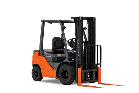2024 TOYOTA 50-8FGU30 6000 LB LP GAS FORKLIFT PNEUMATIC 85.2/171 3 STAGE MAST SIDE SHIFTER STOCK # BF9427139-BUF