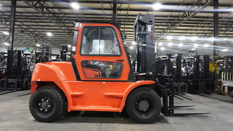 IN STOCK 2023 VIPER FD70 15500 LB DIESEL FORKLIFT DUAL PNEUMATIC 108/189" 3 STAGE MAST ENCLOSED HEATED CAB STOCK # BF9671329-ILE - United Lift Equipment LLC