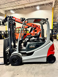 2014 LINDE RX60-30L 6000 LB ELECTRIC FORKLIFT PNEUMATIC 90/188" 3 STAGE MAST SIDE SHIFTING FORK POSITIONER STOCK # BF9189449-BUF - United Lift Equipment LLC