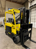 2019 HYSTER E100XN 10000 LBS ELECTRIC 94/185" 3 STAGE MAST SIDE SHIFTER ONLY 1,102 HOURS STK# BF9267129-BUF - United Lift Equipment LLC