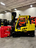 2018 HYSTER S120FTPRS 12000 LB LP GAS FORKLIFT CUSHION 100/208" 3 STAGE MAST 60" CASCADE PAPER ROLL CLAMP 1245 HOURS STOCK # BF9419179-BUF - United Lift Equipment LLC