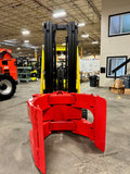 2018 HYSTER S120FTPRS 12000 LB LP GAS FORKLIFT CUSHION 100/208" 3 STAGE MAST 60" CASCADE PAPER ROLL CLAMP 1245 HOURS STOCK # BF9419179-BUF - United Lift Equipment LLC