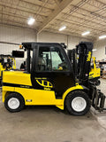 2016 YALE GDP110VX 11000 LB DIESEL FORKLIFT PNEUMATIC 94/185" 3 STAGE MAST ENCLOSED HEATED CAB 1675 HOURS STOCK # BF9349159-BUF - United Lift Equipment LLC