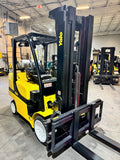 2019 YALE GLC080VXN 8000 LB LP GAS FORKLIFT CUSHION 95/207" 3 STAGE MAST SIDE SHIFTER 1272 HOURS STOCK # BF9145149-BUF - United Lift LLC