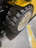 2020 YALE ERP040VTN 4000 LB 89/259" QUAD MAST SIDE SHIFTING FORK POSITIONER 3 WHEEL 36V ELECTRIC FORKLIFT 722 HOURS STOCK # BF9116179-BUF - United Lift LLC