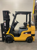 2007 CATERPILLAR C5000 5000 LB LPS RATED PROPANE FORKLIFT 85/187 3 STAGE MAST SIDE SHIFTER 2738 HOURS STOCK # BF991279-BUF - United Lift Equipment LLC