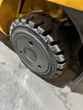 2021 CATERPILLAR/MITSUBISHI FGC20N 4000 LB LP GAS FORKLIFT CUSHION 83/187 3 STAGE MAST SIDE SHIFTING FORK POSITIONER ATTACHMENT LOW HOURS STOCK # BF998929-BUF - United Lift LLC