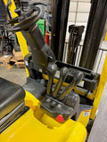 2022 HYSTER E50XN-33 5000 LB ELECTRIC CUSHION 90/206" 3 STAGE MAST NON MARKING TIRES SIDE SHIFTER 847 HOURS STOCK # BF9127449-BUF - United Lift LLC