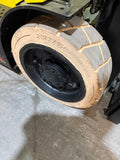 2022 HYSTER E50XN-33 5000 LB ELECTRIC CUSHION 90/206" 3 STAGE MAST NON MARKING TIRES SIDE SHIFTER 847 HOURS STOCK # BF9127449-BUF - United Lift LLC