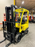 2016 HYSTER S50FT 5000 LB LP GAS FORKLIFT CUSHION 84/189" 3 STAGE MAST SIDE SHIFTER ONLY 907 HOURS STOCK # BF9153729-BUF - United Lift Equipment LLC