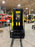 2016 HYSTER S50FT 5000 LB LP GAS FORKLIFT CUSHION 84/189" 3 STAGE MAST SIDE SHIFTER ONLY 907 HOURS STOCK # BF9153729-BUF - United Lift Equipment LLC