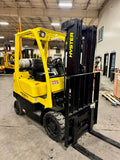 2016 HYSTER S50FT 5000 LB LP GAS FORKLIFT CUSHION 84/189" 3 STAGE MAST SIDE SHIFTER ONLY 907 HOURS STOCK # BF9153729-BUF - United Lift Equipment LLC