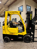 2016 HYSTER S50FT 5000 LB LP GAS FORKLIFT CUSHION 84/189" 3 STAGE MAST SIDE SHIFTER ONLY 907 HOURS STOCK # BF9153729-BUF - United Lift Equipment LLC