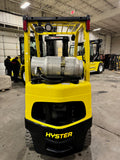 2016 HYSTER S50FT 5000 LB LP GAS FORKLIFT CUSHION 84/189" 3 STAGE MAST SIDE SHIFTER ONLY 907 HOURS STOCK # BF9153729-BUF - United Lift Equipment LLC