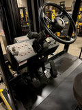 2016 RICO PG300 30000 LB LP GAS FORKLIFT CUSHION 132/144" 2 STAGE MAST SIDE SHIFTING FORK POSITIONER 1,395 HOURS 72" FORKS STOCK # BF91589139-BUF - United Lift LLC