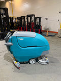 2020 TENNANT T500 WALK BEHIND ELECTRIC FLOOR SCRUBBER BUILT IN 110V CHARGER ONLY 224 HOURS STOCK# BF965329-BUF - United Lift LLC