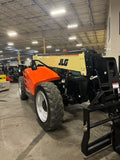 2018 JLG 742 7000 LB DIESEL TELESCOPIC FORKLIFT TELEHANDLER ENCLOSED HEATED CAB 4WD 3271 HOURS STOCK # BF9767529-BUF