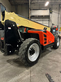 2018 JLG 742 7000 LB DIESEL TELESCOPIC FORKLIFT TELEHANDLER ENCLOSED HEATED CAB 4WD 3271 HOURS STOCK # BF9767529-BUF