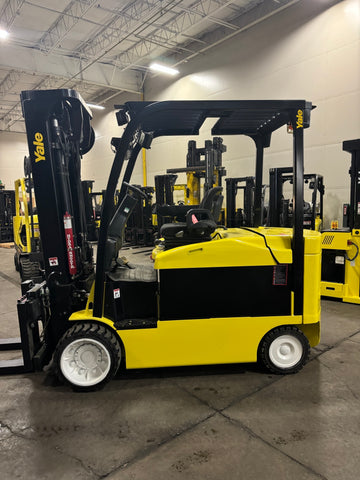 2019 YALE ERC120VHN 12000 LB ELECTRIC FORKLIFT CUSHION 99/208" 3 STAGE SIDE SHIFTER 48V BATTERY MAST STOCK # BF9415329-BUF