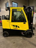 2020 HYSTER S120FT 12000 LB LP GAS FORKLIFT CUSHION 1288 HOURS 92/185 3 STAGE MAST SIDE SHIFTER 4 WAY PLUMBING ENCLOSED CAB WITH HEAT & AC REMOVEABLE DOORS STOCK # BF9231439-BUF