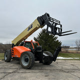 2017 JLG 1055 10000 LB DIESEL TELESCOPIC FORKLIFT 4WD OPEN CAB 2354 HOURS STOCK # BF9665569-WIB