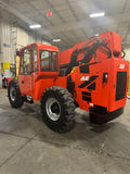 2014 SKYTRAK 6042 6000 LB DIESEL TELESCOPIC FORKLIFT TELEHANDLER PNEUMATIC 4WD HEATED CAB STOCK # BF9347569-BUF