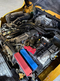 2022 CATERPILLAR/MITSUBISHI FGC25N 5000 LB LP GAS FORKLIFT CUSHION 83/187" 3 STAGE MAST SIDE SHIFTER 829 HOURS STOCK # BF987529-BUF