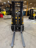 2022 CATERPILLAR/MITSUBISHI FGC25N 5000 LB LP GAS FORKLIFT CUSHION 83/187" 3 STAGE MAST SIDE SHIFTER 829 HOURS STOCK # BF987529-BUF