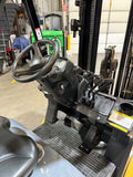 2022 CATERPILLAR/MITSUBISHI FGC25N 5000 LB LP GAS FORKLIFT CUSHION 83/187" 3 STAGE MAST SIDE SHIFTER 829 HOURS STOCK # BF987529-BUF