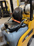 2022 CATERPILLAR/MITSUBISHI FGC25N 5000 LB LP GAS FORKLIFT CUSHION 83/187" 3 STAGE MAST SIDE SHIFTER 829 HOURS STOCK # BF987529-BUF