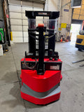 2015 RAYMOND DSX40 4000 LB ELECTRIC FORKLIFT WALKIE STACKER 72/150 3 STAGE MAST CUSHION SIDE SHIFTER 7267 HOURS STOCK # BF926629-BUF
