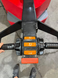 2015 RAYMOND DSX40 4000 LB ELECTRIC FORKLIFT WALKIE STACKER 72/150 3 STAGE MAST CUSHION SIDE SHIFTER 7267 HOURS STOCK # BF926629-BUF