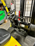 2018 HYSTER H80FT 8000 LB LP GAS FORKLIFT PNEUMATIC 108/169" 2 STAGE CLEAR VIEW MAST SIDE SHIFTER ONLY 1,649 HOURS STOCK # BF9212869-BUF - United Lift Equipment LLC