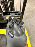 2014 YALE ERP035VT 3500 LB ELECTRIC CUSHION 3 WHEEL SIT DOWN FORKLIFT 82/187" 3 STAGE MAST SIDE SHIFTER 997 HOURS STOCK # BF9152319-BUF - United Lift Equipment LLC
