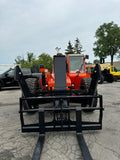 2019 JLG SKYTRAK 10054 10000 LB DIESEL TELESCOPIC FORKLIFT TELEHANDLER PNEUMATIC 4WD OUTRIGGERS ENCLOSED CAB WITH HEAT AND AC 1576 HOURS STOCK # BF9969889-BUF