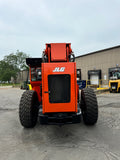 2019 JLG SKYTRAK 10054 10000 LB DIESEL TELESCOPIC FORKLIFT TELEHANDLER PNEUMATIC 4WD OUTRIGGERS ENCLOSED CAB WITH HEAT AND AC 1576 HOURS STOCK # BF9969889-BUF