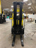 2013 HYSTER E60XN-33 6000 LB ELECTRIC FORKLIFT CUSHION 100/288" QUAD MAST SIDE SHIFTER ONLY 2136 HOURS STOCK # BF9151839-BUF - United Lift Equipment LLC