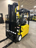 2020 YALE ERP040VTN36TE088 4000 LB 88/199 3 STAGE MAST SIDE SHIFTER ELECTRIC FORKLIFT CUSHION STOCK # BF9171859-BUF - United Lift Equipment LLC