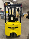 2020 YALE ERP040VTN36TE088 4000 LB 88/199 3 STAGE MAST SIDE SHIFTER ELECTRIC FORKLIFT CUSHION STOCK # BF9171859-BUF - United Lift Equipment LLC